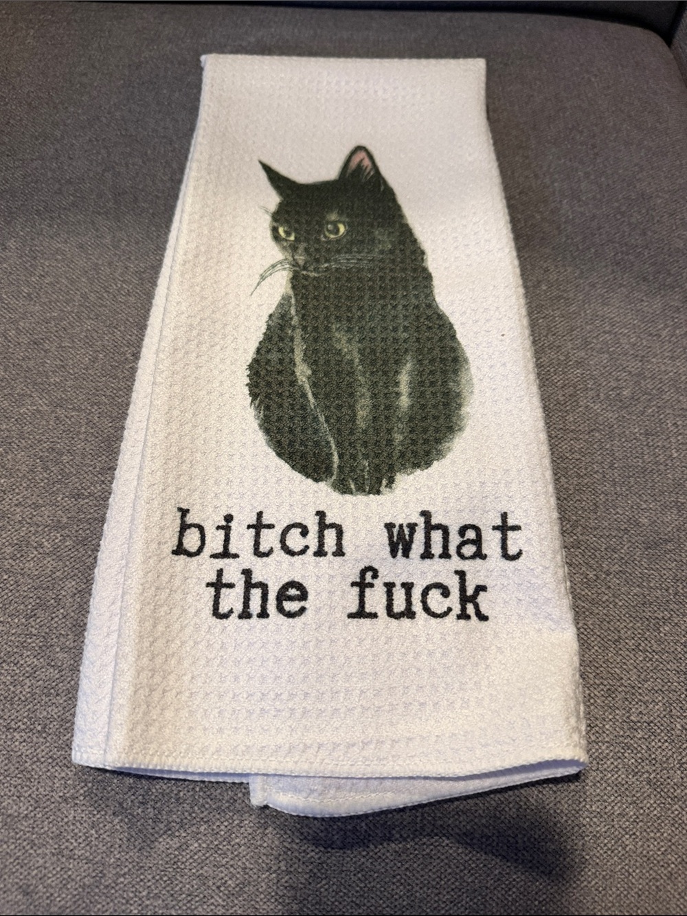 ♻️ B*tch WTF Dish Towel